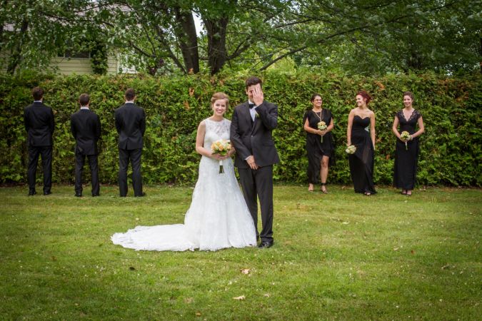 le cortege photo de groupe